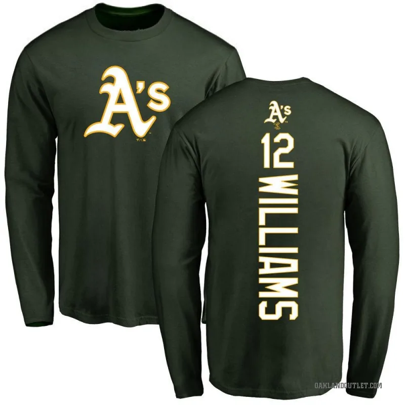 Alika Williams Youth Green Oakland Athletics Backer Long Sleeve T-Shirt -