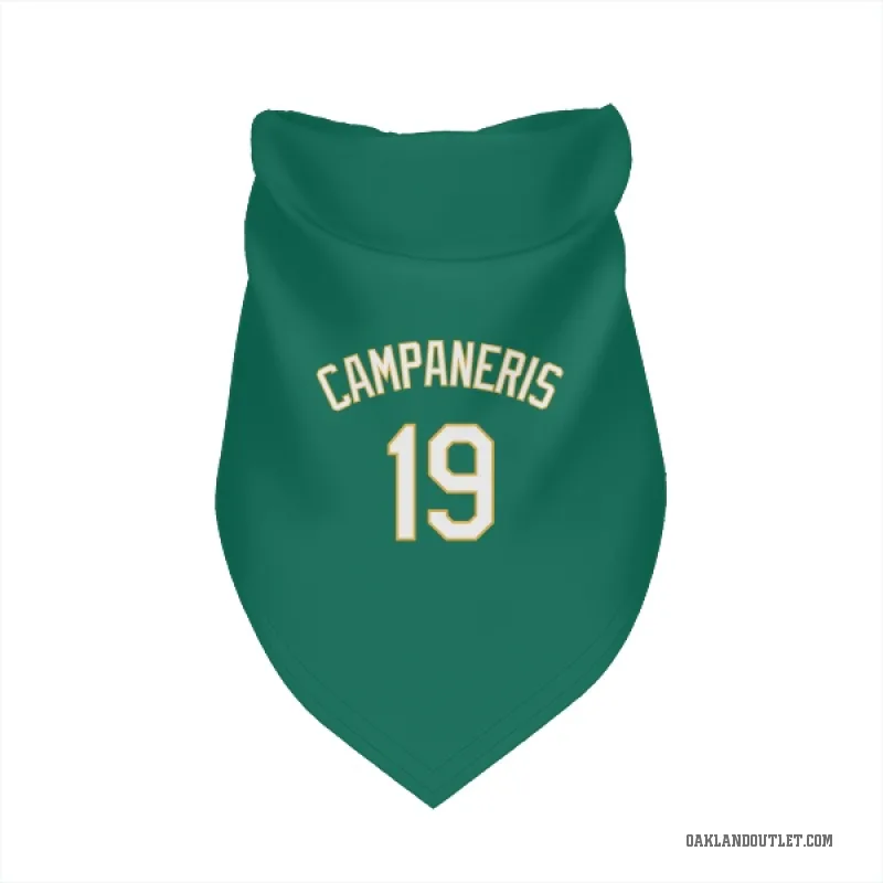 Bert Campaneris  Green Oakland Athletics   Kelly  Cat & Dog Pet Bandana