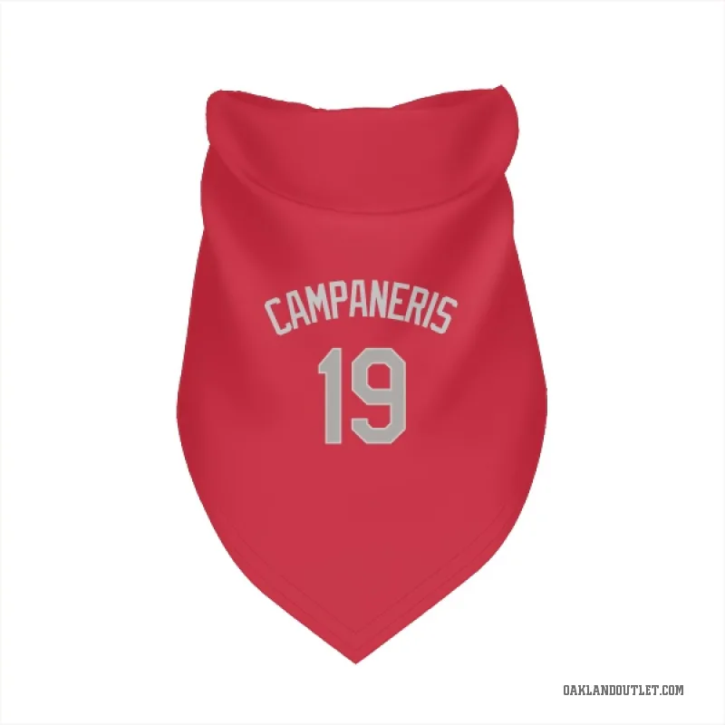 Bert Campaneris  Red Oakland Athletics  Cat & Dog Pet Bandana