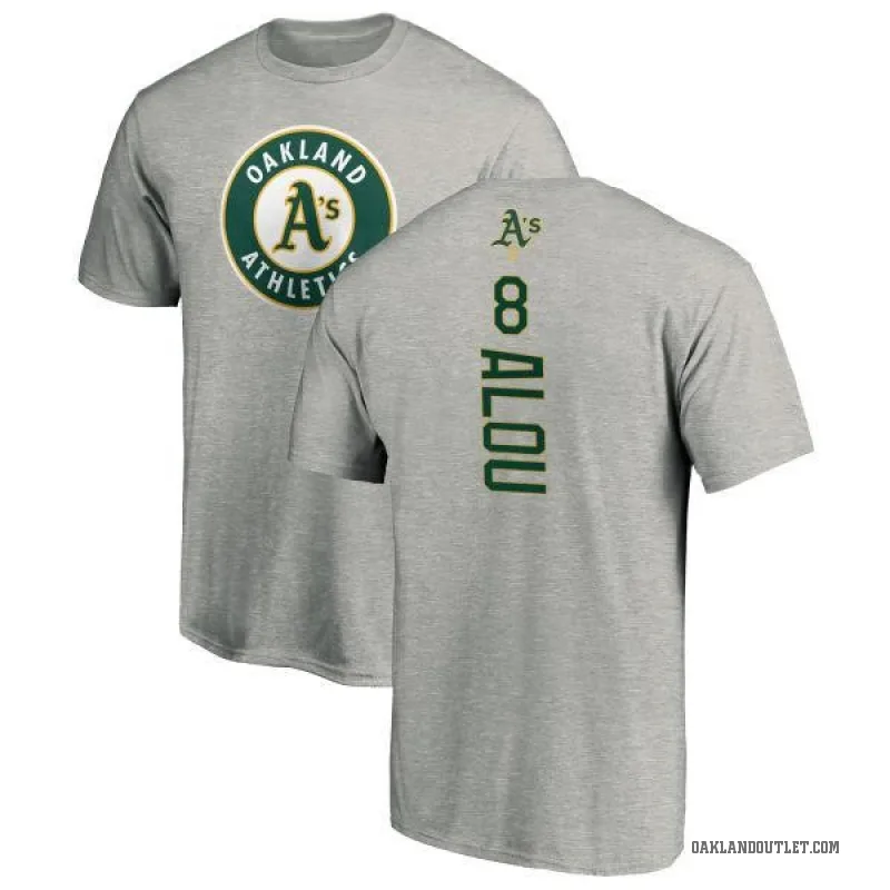 Felipe Alou Youth Ash Oakland Athletics Backer T-Shirt -