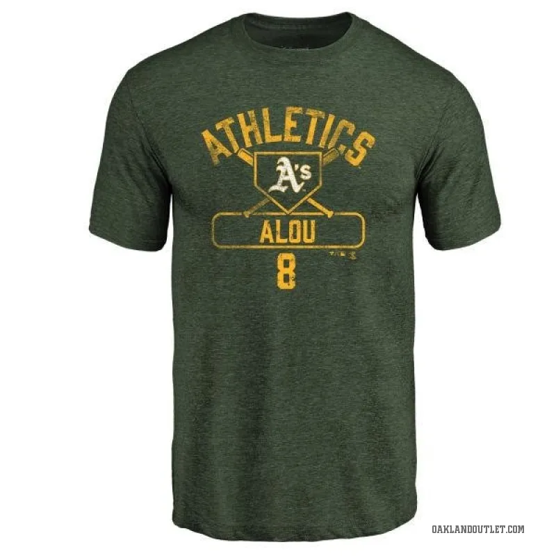 Felipe Alou Youth Green Oakland Athletics Base Runner T-Shirt -