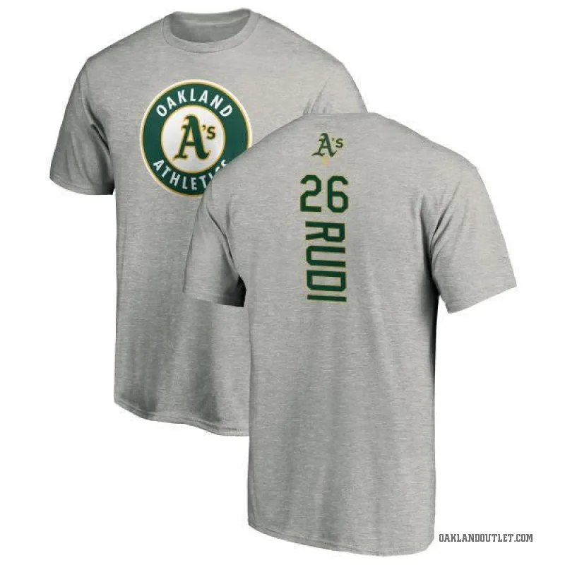 Joe Rudi Youth Ash Oakland Athletics Backer T-Shirt -