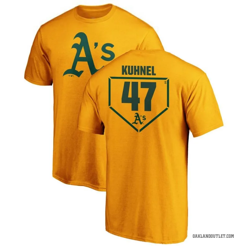 Joel Kuhnel Men's Gold Oakland Athletics RBI T-Shirt -