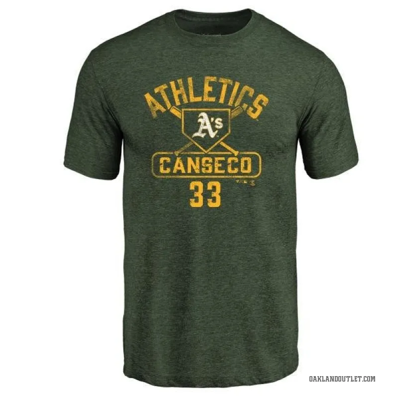 Jose Canseco Youth Green Oakland Athletics Base Runner T-Shirt -