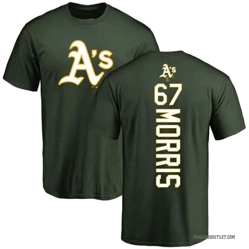 Kade Morris Men's Green Oakland Athletics Backer T-Shirt -