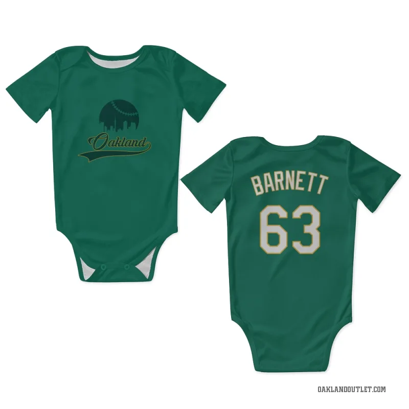 Mason Barnett  Green Oakland Athletics   Kelly  Newborn & Infant Bodysuit