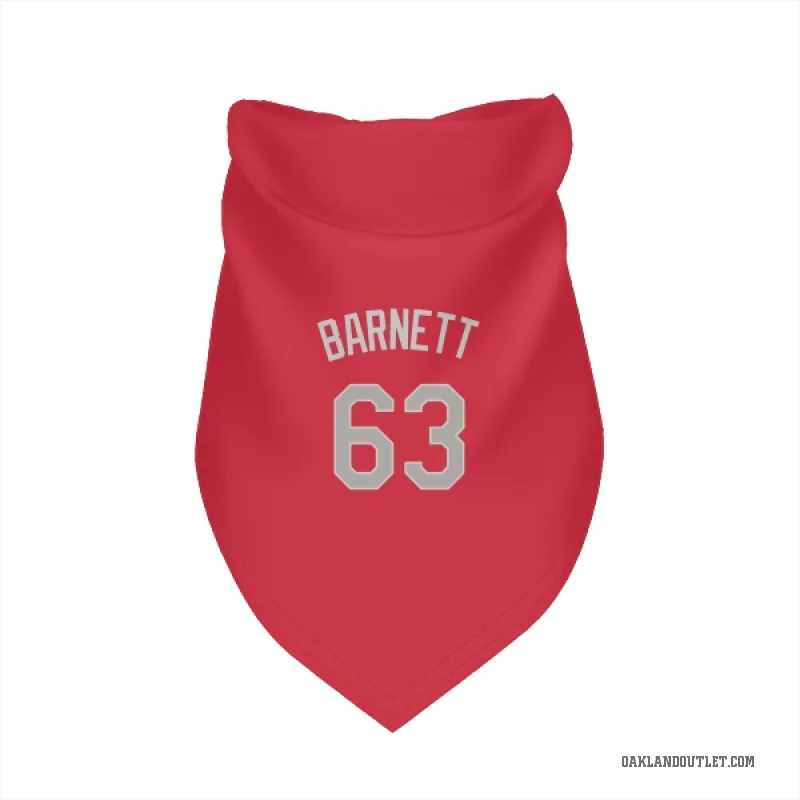 Mason Barnett  Red Oakland Athletics  Cat & Dog Pet Bandana