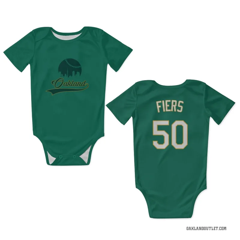 Mike Fiers  Green Oakland Athletics   Kelly  Newborn & Infant Bodysuit