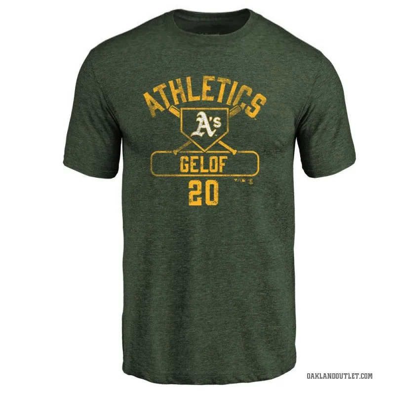 Zack Gelof Men's Green Oakland Athletics Base Runner T-Shirt -