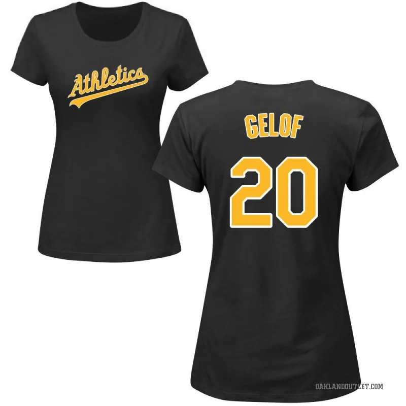 Zack Gelof Women's Black Oakland Athletics Roster T-Shirt -