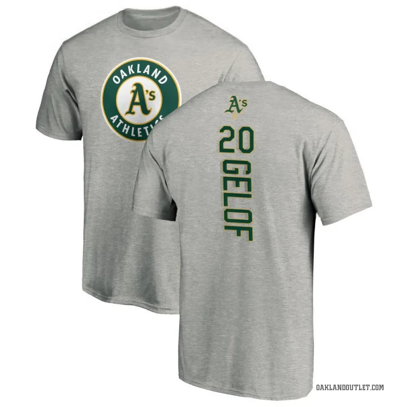 Zack Gelof Youth Ash Oakland Athletics Backer T-Shirt -